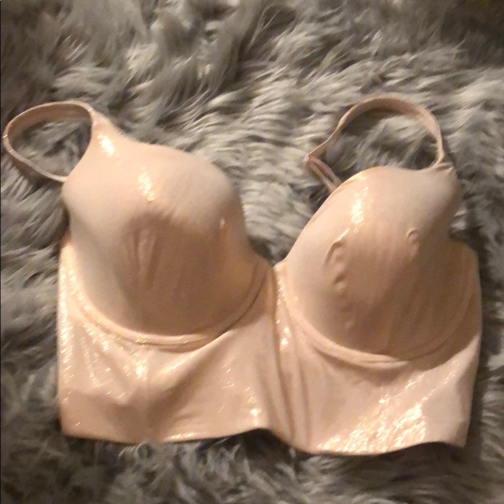 Shimmery Victoria’s Secret bustier